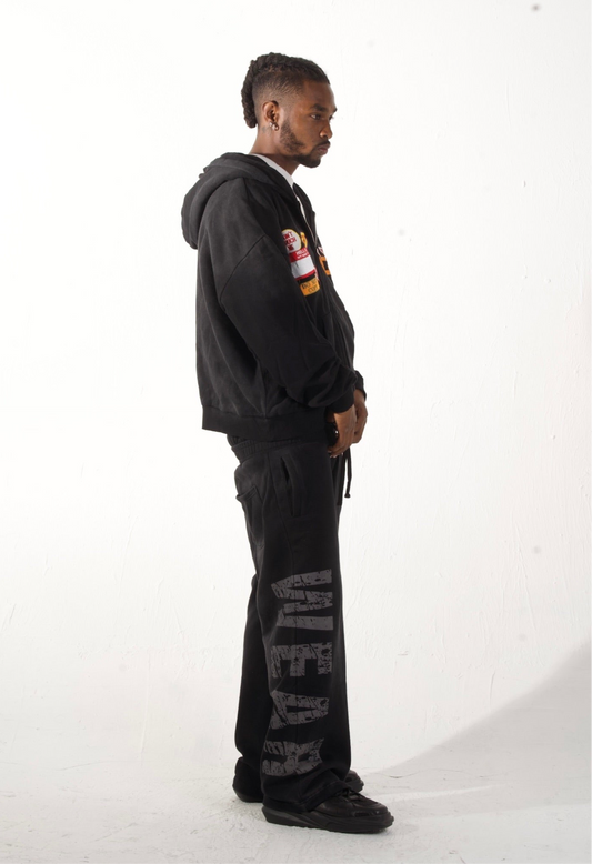 “HELLO” DOUBLE SWEATPANTS