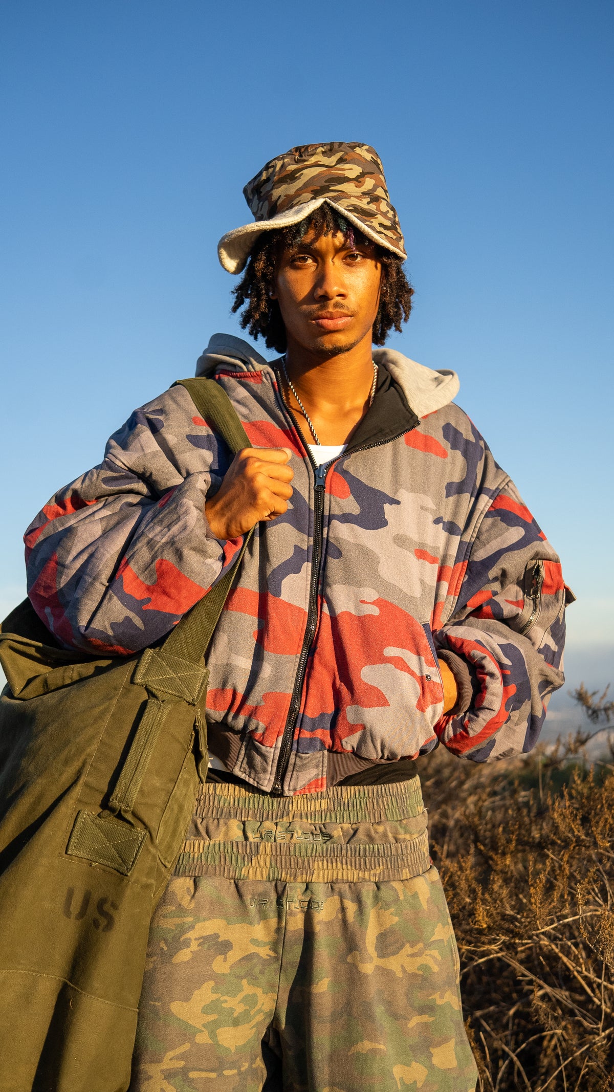 REVERSIBLE BOMBER JACKET